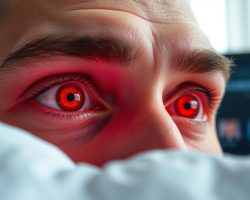 Czerwone oczy po przebudzeniu: Przyczyny, objawy i profilaktyka