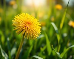 Mniszek lekarski – właściwości zdrowotne i zastosowanie w terapii